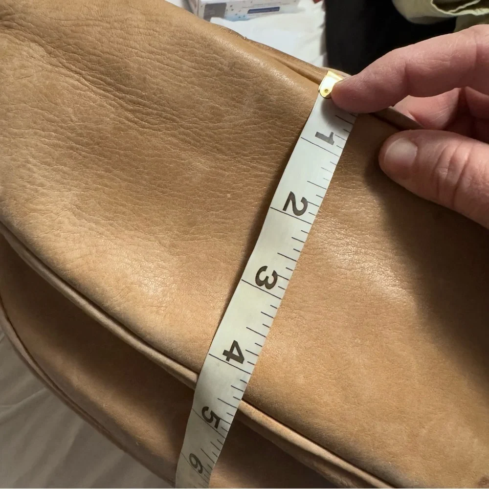 Green Fields leather backpack